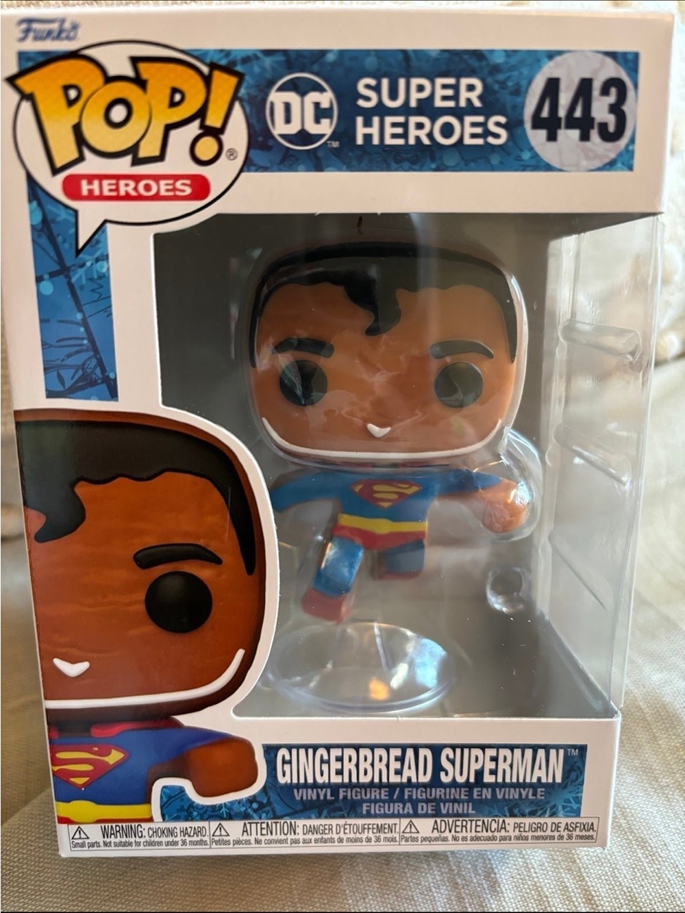 Funko Gingerbread Superman Pop! Vinyl - DC Superheroes